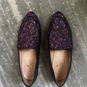 Kate Spade Sparkling Multicolor Loafers